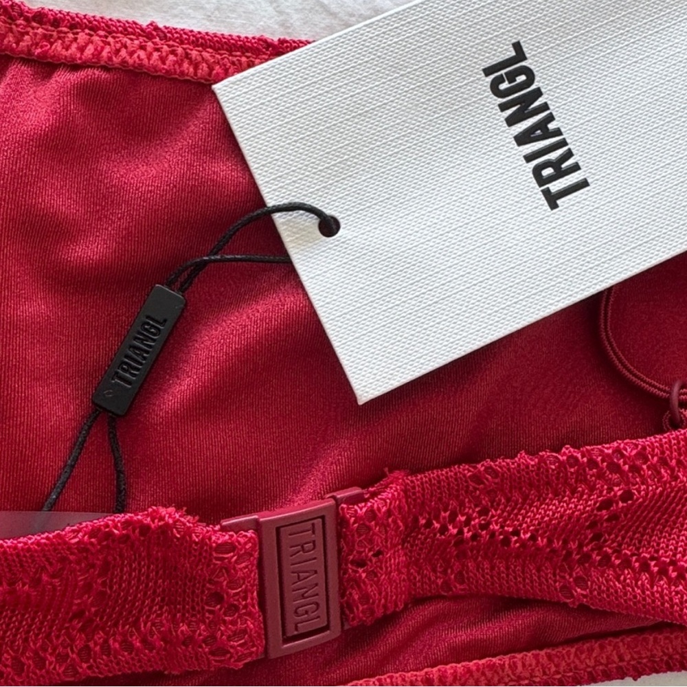 Triangl Pasha Maia red size XL BNWT - Picture 4 of 6